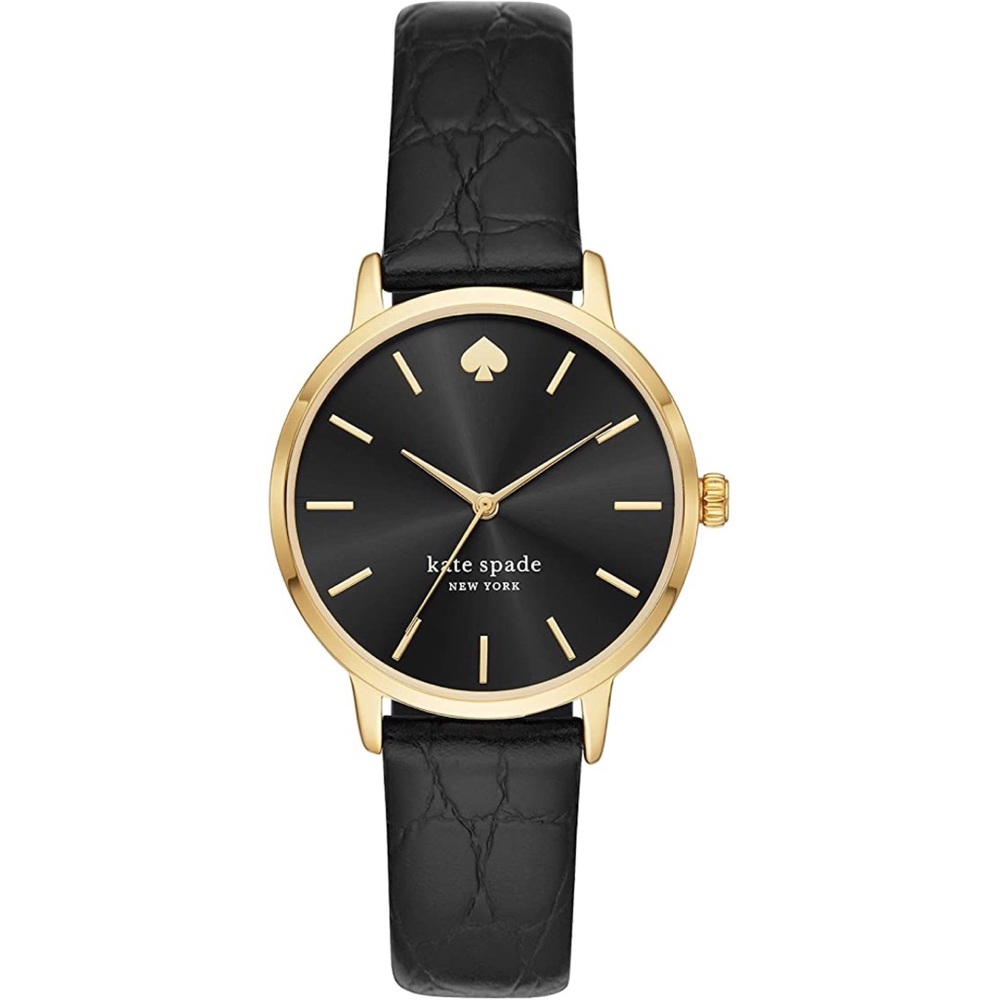 Kate Spade Stainless Steel Quartz Black Watch
